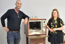 Pablo Martina y la Lic. Raquel Aeberhard