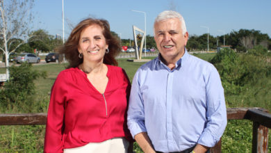 Delfina Veiravé y Juan Carlos Polini