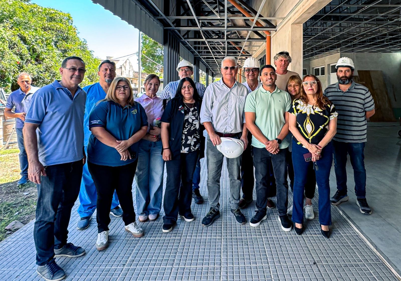 Con fondos provinciales, avanzan las obras en el Hospital de Villa ...