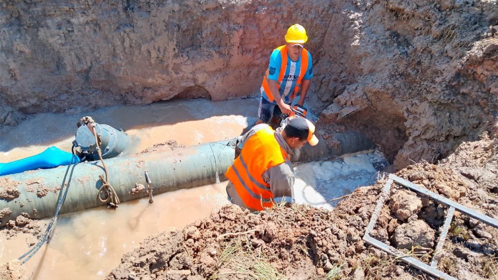 SAMEEP reparó el acueducto norte y se restablece el servicio de agua ...