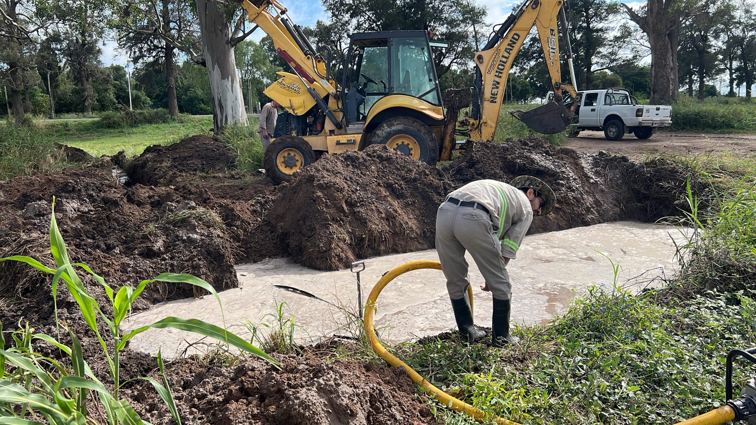 Tras una compleja reparación: SAMEEP normalizó el servicio de agua en ...